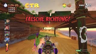 Crash Team Racing Nitro Fueled - Crash Cove - CTR Challenge Token Locations PS4 / PS5