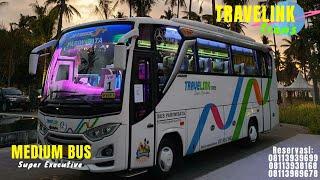 Super Executive Medium Bus Pariwisata Travelink Trans Bali