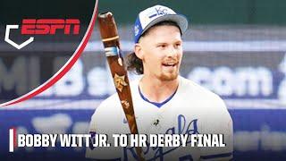Bobby Witt Jr. hits 17 HRs to advance to Home Run Derby final | ESPN MLB