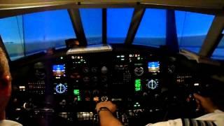 First Officer Landing, After Landing Checklist, Engine Shutdown