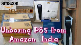 Amazon Delivered!! Unboxing PS5 ordered from Amazon India