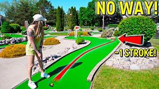 You Won't Believe How She Made This Hole In One!