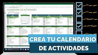 Create an Interactive Calendar with Checkboxes and Floating Calendar in Excel in Minutes