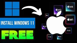 Install Windows 11 for FREE on ANY MacBook with Apple Chip (M1, M2, M3, M4) 