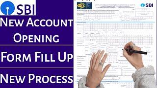 sbi new account opening form fill up 2023 | sbi account opening form kaise bhare 2023