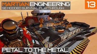 Martian Engineering E13: Petal to the Metal | New Pad and Control Center | Space Engineers Survival