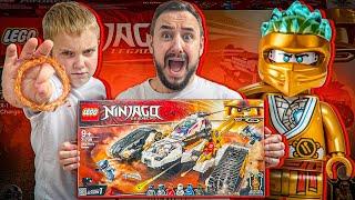 Щелбан Гнева должен быть прописан! Топ Роб и Андрюша собирают Lego Ninjago Legacy Ultra Sonic Raider