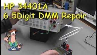 No.104 - 3rd HP 34401A 6.5 digit Multimeter Repair