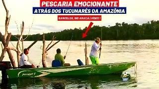 QUE EMOÇÃO INCRÍVEL! OS TUCUNARÉS SURPREENDERAM NOS LAGOS ESCONDIDOS NO MEIO DA FLORESTA | VÍDEO 1