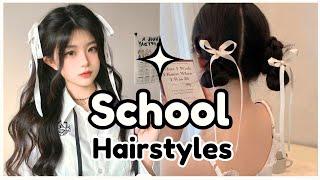 20 cute hairstyles for school  back to school