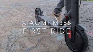 Xiaomi Mijia M365 first ride