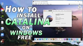 How to Install MacOS Catalina On Windows 10 With VirtualBox Free *New Tips* | 2022