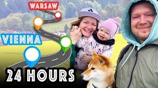 TRAVELLING WITH BABY AND SHIBA INU DOG  [EUROTRIP] 2023