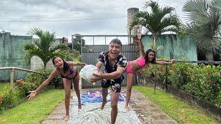 FUTEBOL DE SALÃO NA PISCINA!!!