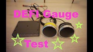 DEFI Link Meter BF Series Gauges  --  The Test
