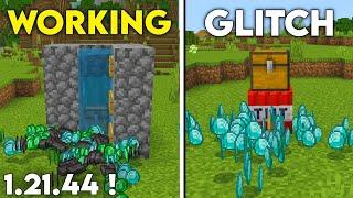 ALL 1.21.44 WORKING DUPLICATION GLITCHES in Minecraft Bedrock! (100% Survival)