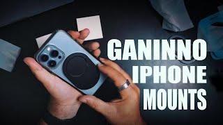 What are these?  Ganinno iPhone Magsafe Mounts | A Great iPhone & Pop Socket addon