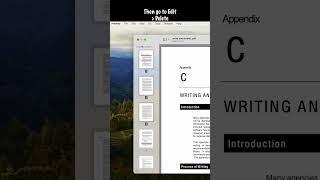 How to Delete Pages from PDF on Mac in Preview?#tutorial #howto #pdf #macos #mac