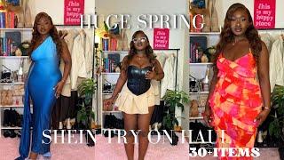 HUGE SPRING SHEIN TRY ON HAUL 2024- New in Vacation outfits| Wardrobe basics| Accessories and more