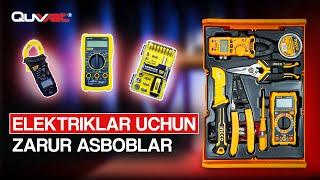 Elektriklar uchun eng muhim instrumentlar | INGCO 650 minglik to'plamida nimalar bor?