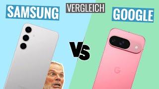 Google Pixel 9 vs. Samsung Galaxy S24 | Vergleich (deutsch)