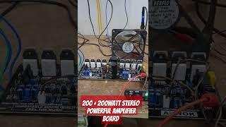 200 + 200watt Stereo With INBUILT Power Supply Powerful Amplifier #aiwok