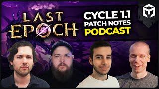 Last Epoch Cycle 1.1 Patch Notes - Maxroll Podcast - @lizard_irl @Vision_GL @Terek_LE @volcavids