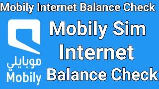 Mobily Data balance Check Number