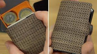 Wow - Was ein Design! I Clip "ARTIS" + RFID Shield & Münzfach // Slim Wallet // DEUTSCH