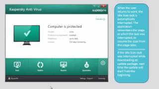 How to enable Idle Scan in Kaspersky Anti-Virus 2014