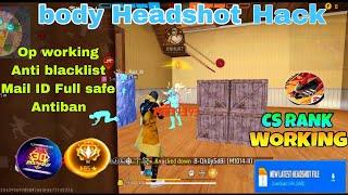 OB44 No Drag Headshot Hack  Free Fire Injector || FF Headshot Injector Hack | FF Max Injector Hack