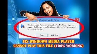 how to fix windows media player problems hindi/urdu (100% solved)