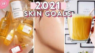  2021 Skincare + Lifestyle Goals: Glowing skin from the inside out 