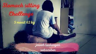 STOMACH SITTING CHALLENGE DARI SUBSCRIBER || ABS OF STELL CHALLENGE ||