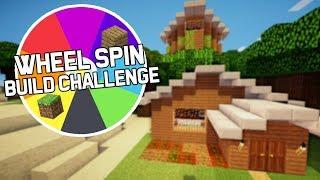 I Had To Build With WHAT? - Minecraft Wheel Spin Build Challenge