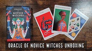 Oracle of Novice Witches | Unboxing and Flip Through