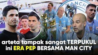 Arteta menangis, ‘PESAN JUARA’ Pep ke Arsenal, mentalitas PEP yang buat City ukir Sejarah Baru EPL