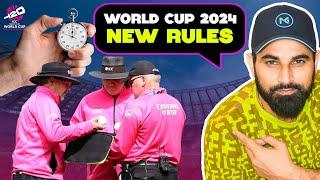 T20 World Cup 2024: New Rules|DLS, Super Overs ,Stop clock & Everything You Need to Know!