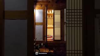 Staying in a Korean Traditional Hanok Seoul South Korea