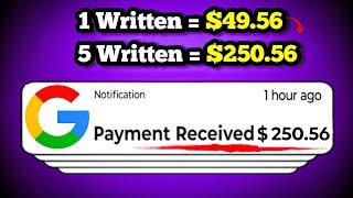 Get Paid $250.56  Fast! Top 5 Article Submission Website Using ChatGPT