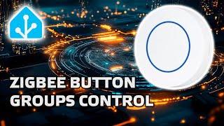 Compact zіgbee button with group mode operation via direct binding