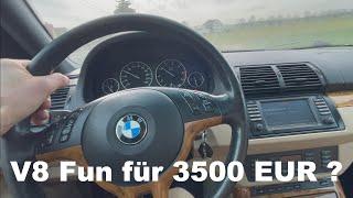 1080p - V8 Spass für 3500 EUR BMW X5 E53 Spontankauf
