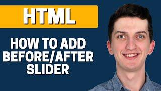 How To Add Before After Slider To HTML Website