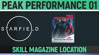 Starfield - Peak Performance 01 - Skill Magazine Location