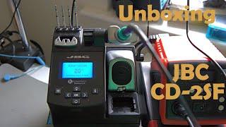 Unboxing - a JBC CD 2SF Precision Soldering Station