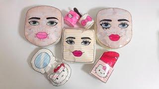 [️Paper diy️] Roblox Skincare Baddies Blindbag ASMR Compilation 로블록스 스킨케어 모음no music Satisfying