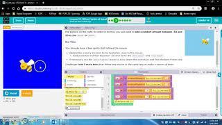Code.org | Computer Science Discoveries | Unit 3 Lesson 13 part 1 exercises