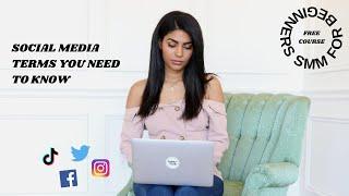 Social Media Management TERMS You Should Know | Social Media Management for Beginners