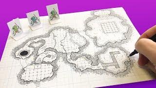 How to Design and Draw and D&D Dungeon Map!