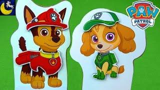 Paw Patrol Toys R Us Toys Mix and Match Magnetic Wooden Dress Up Chase Skye Marshall Rocky Toys